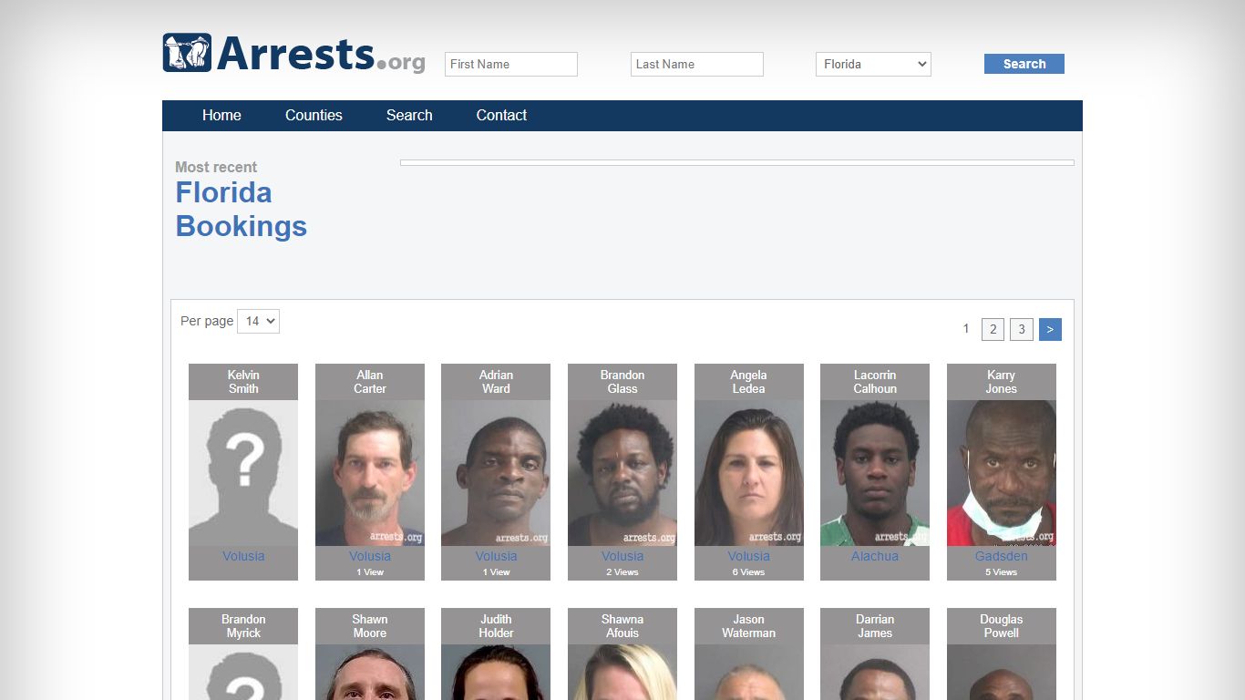 Search Florida Florida Jail Arrest Records